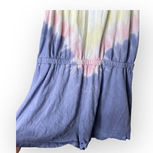 Edelweiss Playsuit Wildfox Tie Dye Romper in Small - Picture 7 of 11